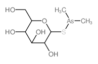 2-dimethylarsanylsulfanyl-6-(hydroxymethyl)oxane-3,4,5-triol Structure