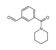 3-(piperidine-1-carbonyl)-benzaldehyde Structure