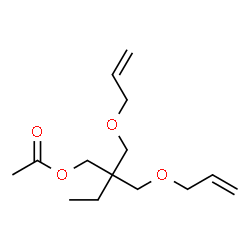 2,2-bis[(allyloxy)methyl]butyl acetate Structure