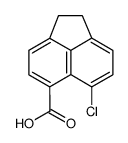 6-Chlor-acenaphthen-carbonsaeure-(5) Structure