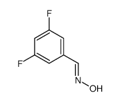 Benzaldehyde, 3,5-difluoro-, oxime (9CI) Structure