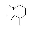 1,2,2,3-tetramethylpiperidine Structure