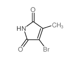 1H-Pyrrole-2,5-dione,3-bromo-4-methyl- Structure