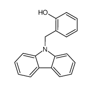 9-(2-hydroxybenzyl)carbazole结构式