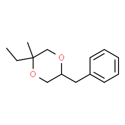 1,4-Dioxane,2-ethyl-2-methyl-5-(phenylmethyl)-(9CI) Structure