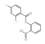 (2-nitrophenyl) 2,4-dichlorobenzoate结构式