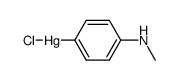 4-methylaminophenylmercury chloride结构式