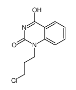 1-(3-chloropropyl)quinazoline-2,4-dione结构式