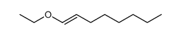 1-ethoxy-1-octene Structure
