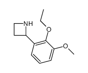Azetidine, 2-(2-ethoxy-3-methoxyphenyl)- (9CI)结构式