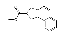 methyl 2,3-dihydro-1H-cyclopenta[a]naphthalene-2-carboxylate结构式