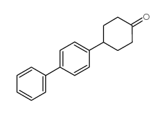 4-(4-phenylphenyl)cyclohexan-1-one Structure