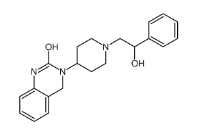 3-[1-(2-hydroxy-2-phenylethyl)piperidin-4-yl]-1,4-dihydroquinazolin-2-one结构式