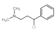 (3-CHLORO-3-PHENYL-PROPYL)-DIMETHYL-AMINE HYDROCHLORIDE structure