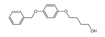 4-(4-Benzyloxy-phenoxy)-butan-1-ol Structure
