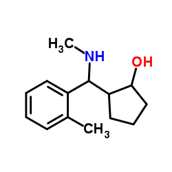 Cyclopentanol, 2-[o-methyl-alpha-(methylamino)benzyl]- (8CI)结构式