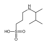 3-(3-methylbutan-2-ylamino)propane-1-sulfonic acid Structure