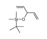 tert-butyl-dimethyl-penta-1,4-dien-3-yloxysilane结构式