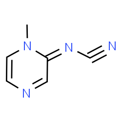 Cyanamide, (1-methyl-2(1H)-pyrazinylidene)- (9CI) Structure