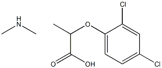 dimethylammonium ()-2-(2,4-dichlorophenoxy)propionate结构式