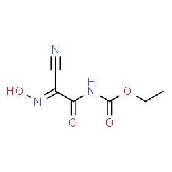 Carbamic acid,(cyanoisonitrosoacetyl)-,ethyl ester (1CI)结构式