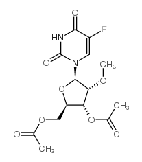 3',5'-di-o-acetyl-5-fluoro-2'-o-methyluridine结构式