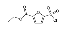 ethyl 5-(chlorosulfonyl)furan-2-carboxylate结构式