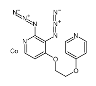 cobalt,2,3-diazido-4-(2-pyridin-4-yloxyethoxy)pyridine Structure