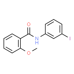 N-(3-Iodophenyl)-2-methoxybenzamide结构式