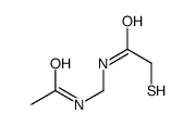 N-(acetamidomethyl)-2-sulfanylacetamide Structure