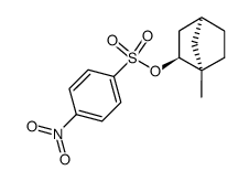 1-Methylbicyclo<2.2.1>hept-endo-2-yl-4-nitrobenzolsulfonat Structure