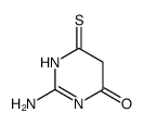 4,6(1H,5H)-Pyrimidinedione, 2-amino-4-thio- (7CI)结构式