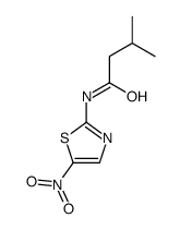 3-methyl-N-(5-nitro-1,3-thiazol-2-yl)butanamide Structure