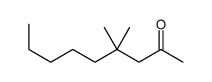 4,4-dimethylnonan-2-one结构式