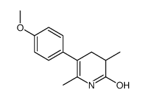 5-(4-methoxyphenyl)-3,6-dimethyl-3,4-dihydro-1H-pyridin-2-one Structure