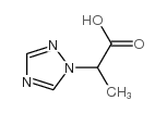 2-(1,2,4-triazol-1-yl)propanoic acid Structure