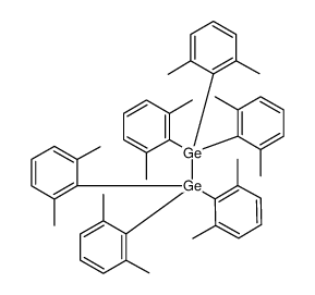 Digermane, hexakis(2,6-dimethylphenyl) Structure