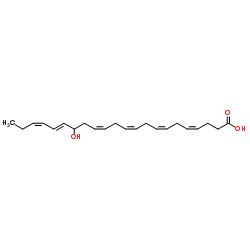 (+/-)16-HDOHE Structure