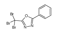 2-phenyl-5-(tribromomethyl)-1,3,4-oxadiazole Structure