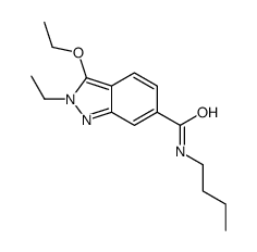 N-butyl-3-ethoxy-2-ethylindazole-6-carboxamide Structure