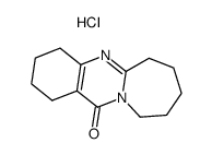 1,3,4,6,7,8,9,10-Octahydro-2H-azepino[2,1-b]quinazolin-12-one; hydrochloride结构式
