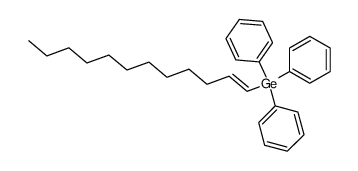 (E)-1-triphenylgermyl-1-dodecene Structure