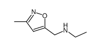 ethyl-(3-methyl-isoxazol-5-ylmethyl)-amine结构式
