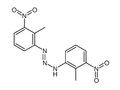 2-methyl-N-[(2-methyl-3-nitrophenyl)diazenyl]-3-nitroaniline Structure