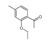 1-(2-ethoxy-4-methylphenyl)ethanone Structure