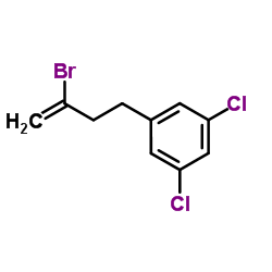 1-(3-Bromo-3-buten-1-yl)-3,5-dichlorobenzene结构式