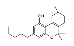 (9S)-6,6,9-trimethyl-3-pentyl-7,8,9,10-tetrahydrobenzo[c]chromen-1-ol结构式