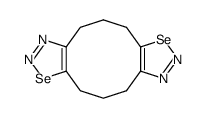 4,5,6,10,11,12-Hexahydrocyclodeca(1,2-d:6,7-d')bis(1,2,3)selenadiazol Structure