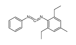 Phenyl-<4-methyl-2,6-diaethyl-phenyl>-carbodiimid结构式