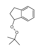 1-tert-butylperoxy-2,3-dihydro-1H-indene结构式